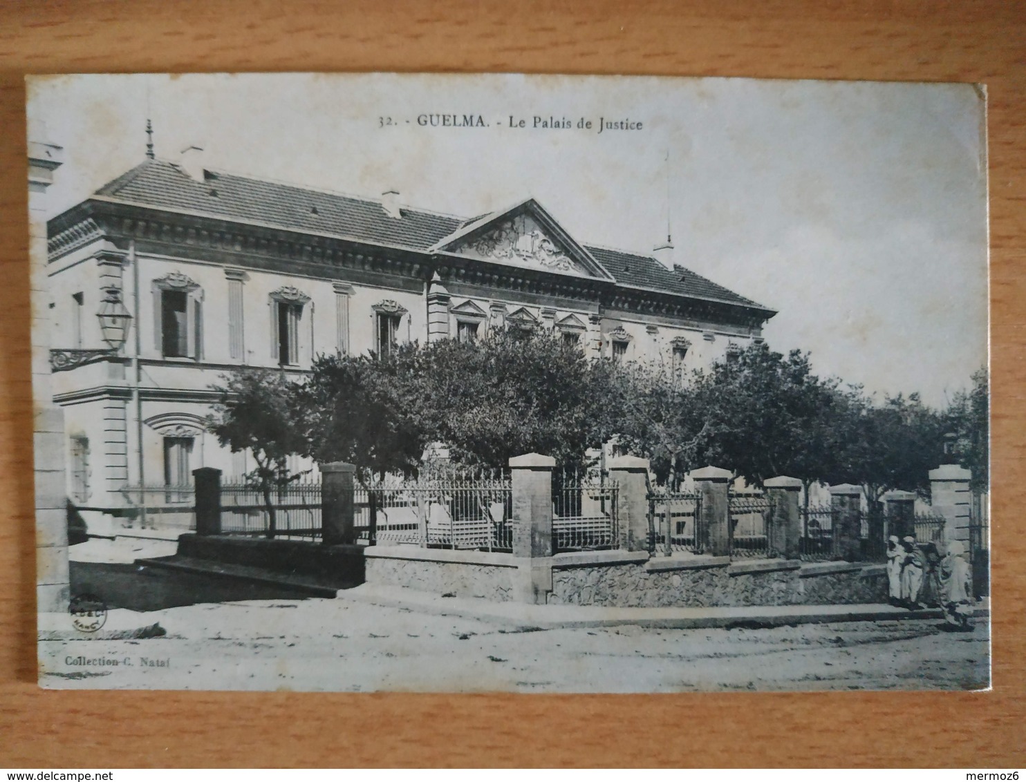 Guelma Le Palais De Justice 32 Collection Nataf Carte Precurseur Carte Animée Photo A B & Cie Nancy - Guelma