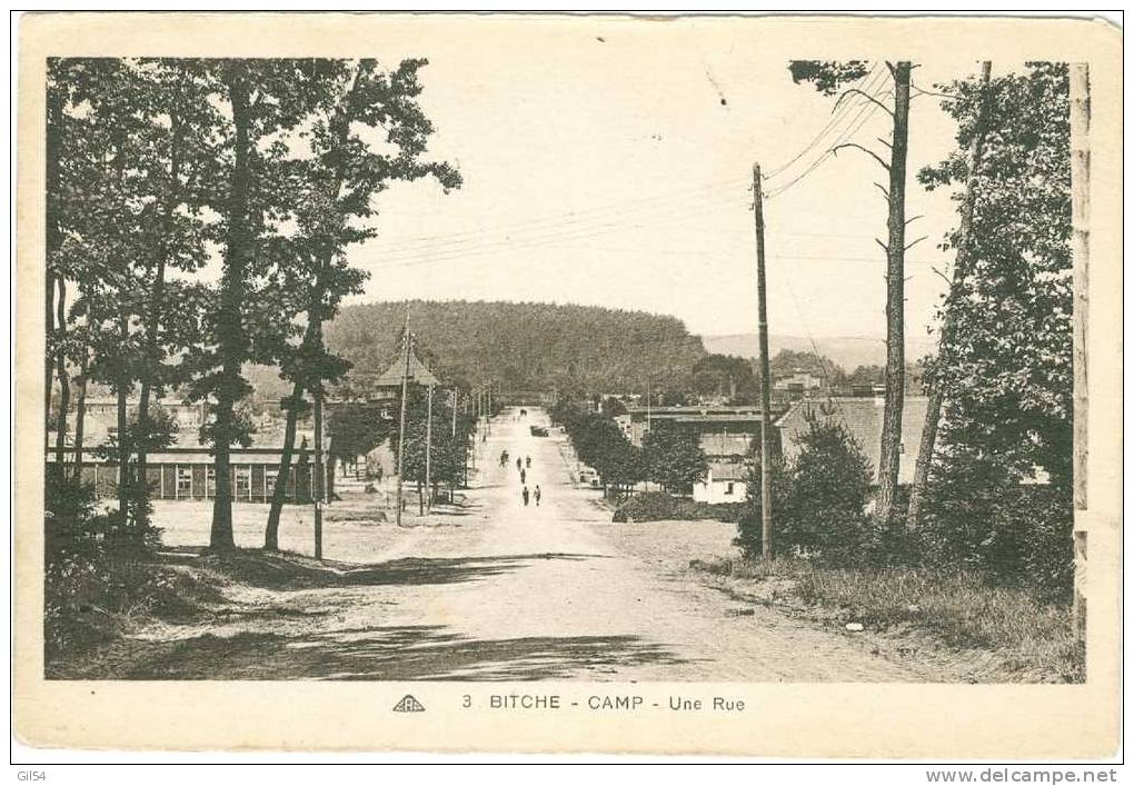 Bitche - Camp , Une Rue   - Oq31 - Casernes