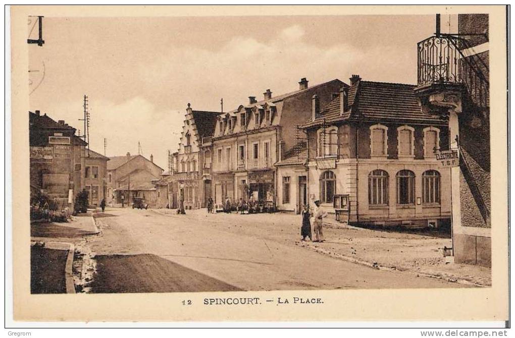 55 : SPINCOURT , La Place - Spincourt