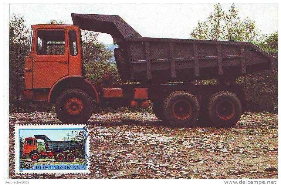 M250 Cartes Maximum Maxi Card Romania Transport Camions Tipper Roman Diesel - Vrachtwagens