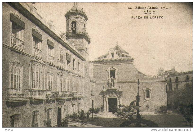 CADIZ PLAZA DE  LORETO - Cádiz