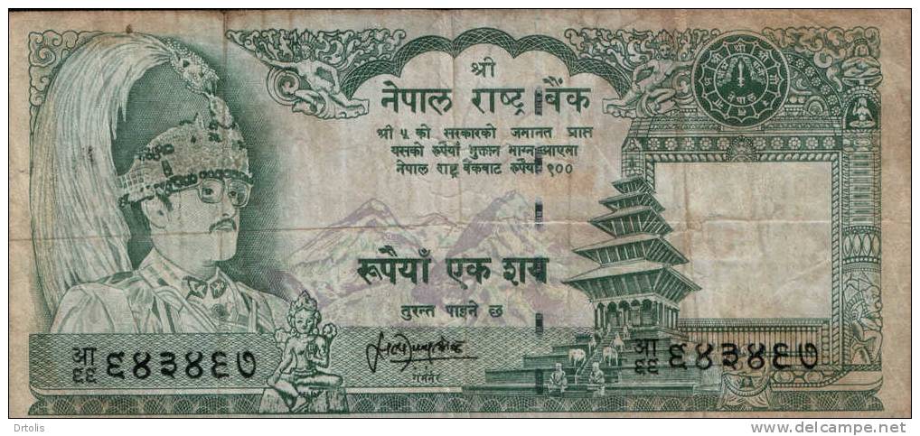 NEPAL / 100 RUPEES / USED / 2 SCANS . - Nepal