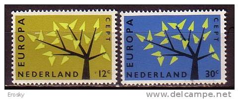 PGL - EUROPA CEPT 1962 NEDERLAND N°758/59 ** - 1962