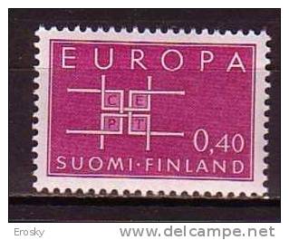 PGL - EUROPA CEPT 1963 FINLAND N°566 ** - 1963