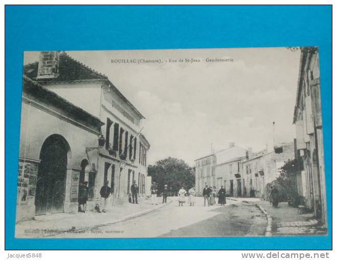 16) Rouillac - Rue St-jean - Gendarmerie - Année  - EDIT - Micoulaud - Rouillac