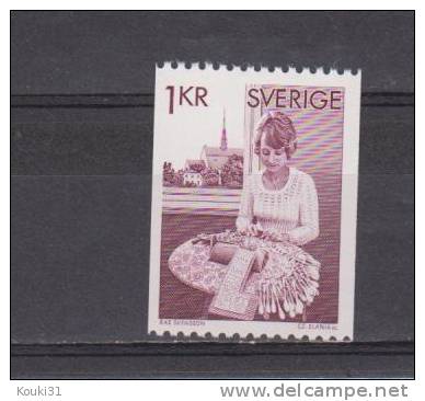 Suède YT 918b ** : Dentellière - Unused Stamps