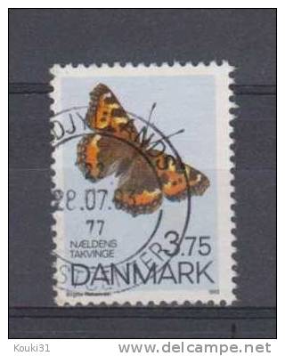 Danemark YT 1051 Obl : Papillon - Usati