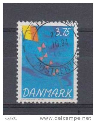 Danemark YT 1087 Obl : Cerf-volant - Used Stamps