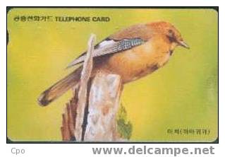 # KOREA MO9610139 Jay (bird) 3000 Autelca 10.96 -oiseaux,birds-  Tres Bon Etat - Corée Du Sud
