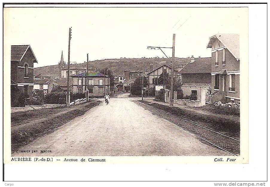 AUBIÈRE. - Avenue De Clermont. - Aubiere