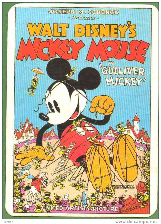 THEMES. DISNEY. MICKEY MOUSE. IN GULLIVER MICKEY. N° 10/10. - Autres & Non Classés
