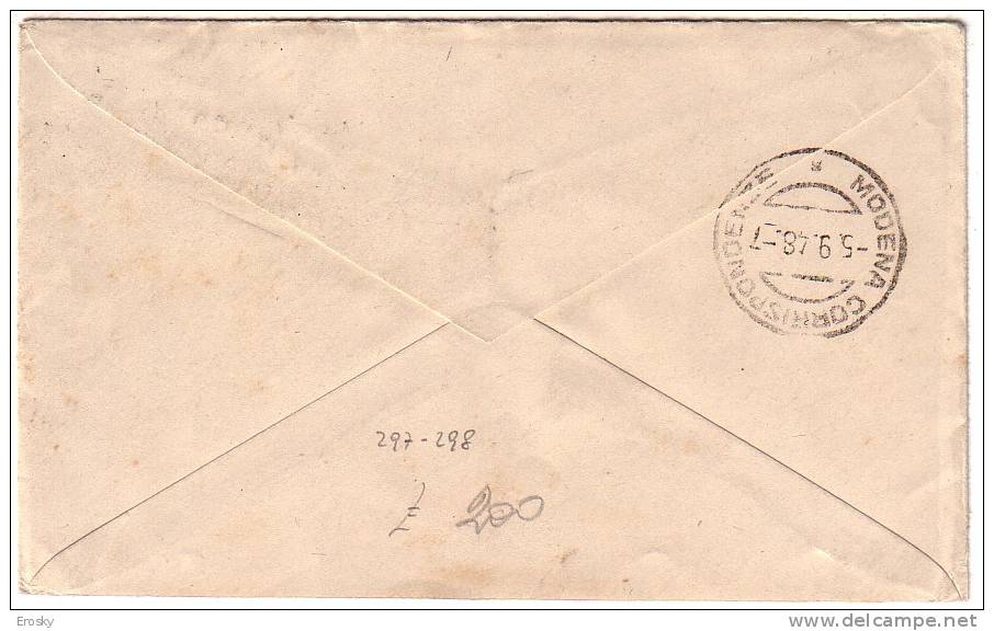 PGL 1935 - NEW ZEALAND LETTER TO ITALY 5/9/1948 (ARRIVAL) - Briefe U. Dokumente