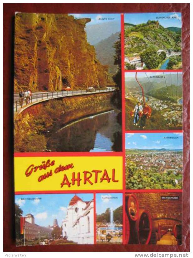 (Ahrweiler) - Mehrbildkarte Ahrtal - Bad Neuenahr-Ahrweiler