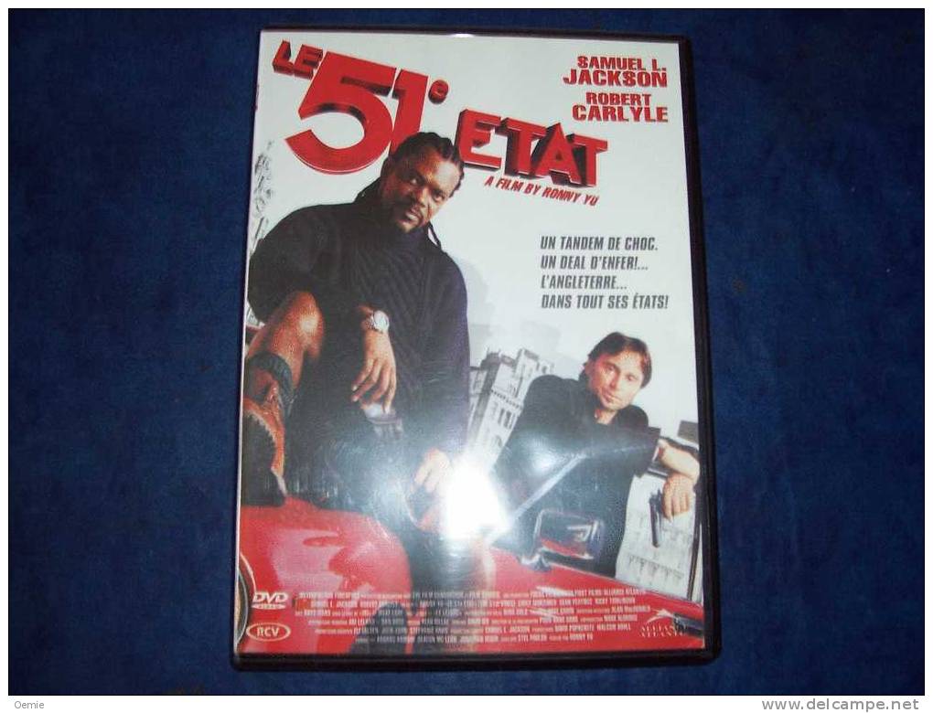 LE 51 E ETAT     AVEC SAMUEL L JACKSON ET ROBERT  CARLYLE - Politie & Thriller