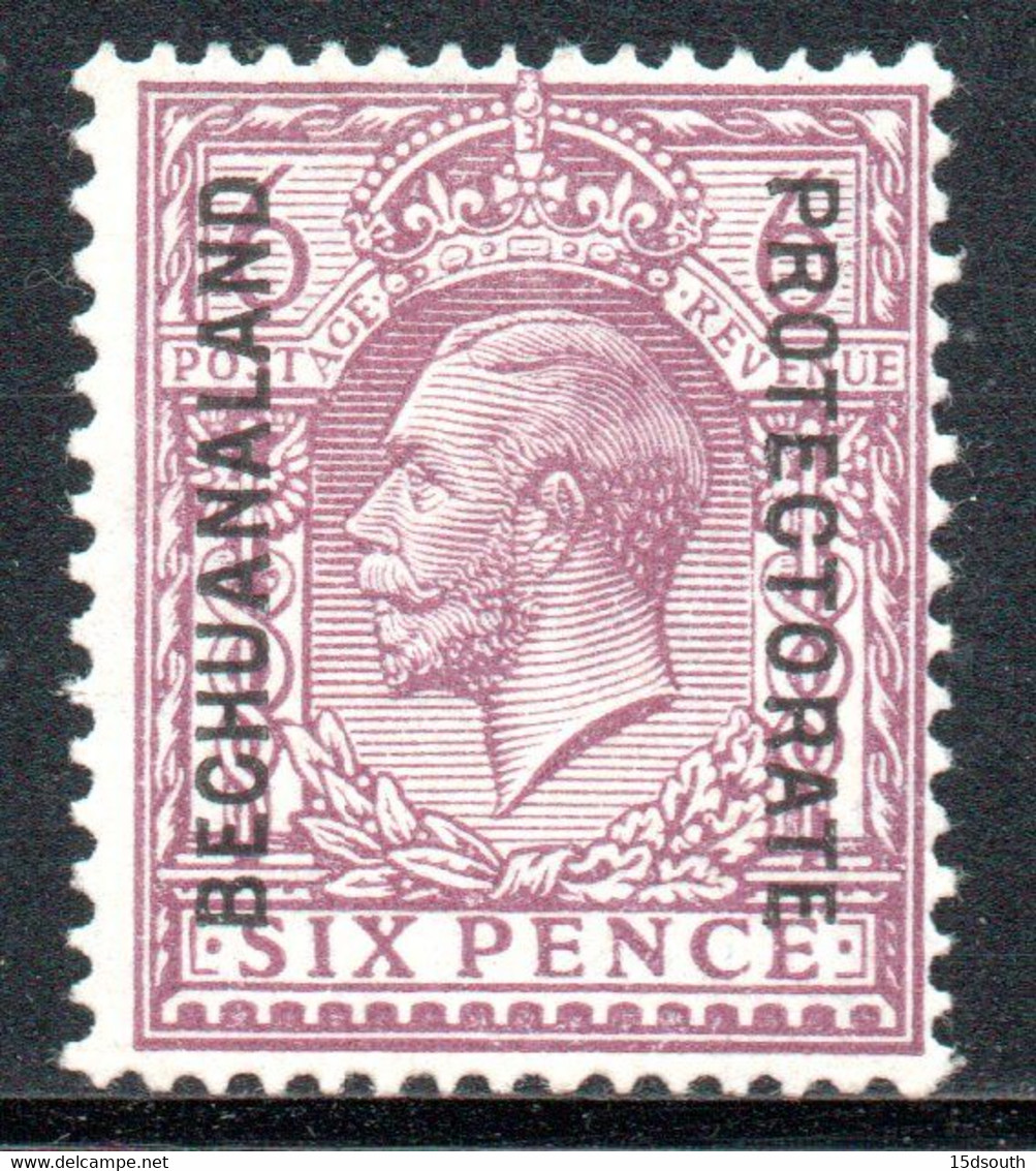 Bechuanaland Protectorate - 1925 KGV 6d (*) # SG 97 - 1885-1964 Herrschaft Von Bechuanaland