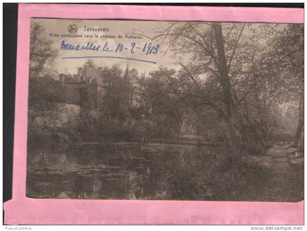 NELS TERVUEREN ALLEE CONDUISANT VERS LE CHATEAU DE ROBIANO DUYSBOURG BELGIUM LA BELGIQUE BRABANT FLAMAND - Tervuren