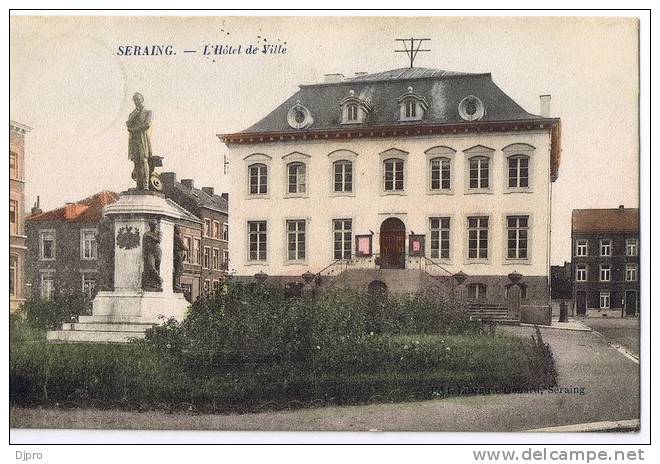 Seraing   L'hotel De Ville   1907 - Seraing