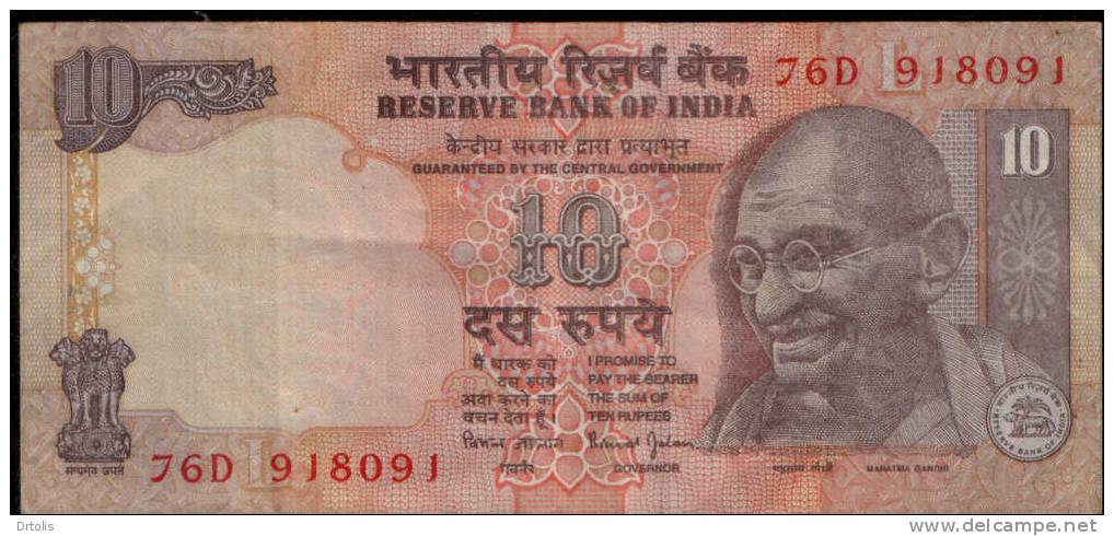 INDIA / MAHATMA GANDHI / USED / 2 SCANS . - Indien