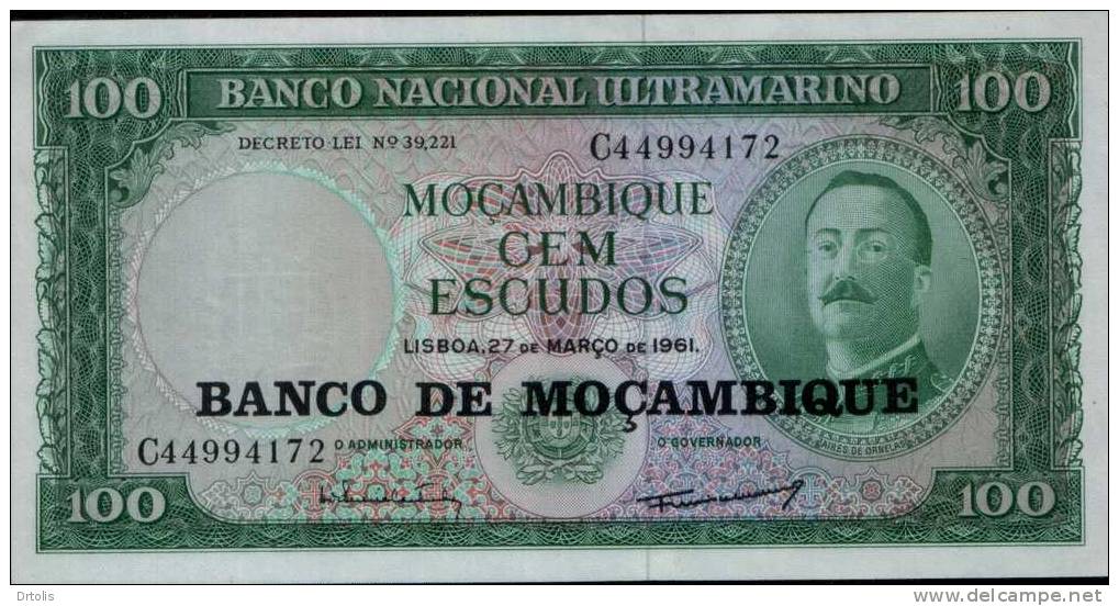 MOZAMBIQUE / UNC. / 2 SCANS . - Mozambico