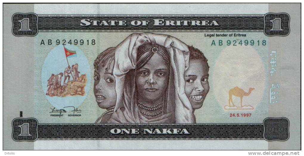 ERITREA / UNC. / 2 SCANS . - Eritrea