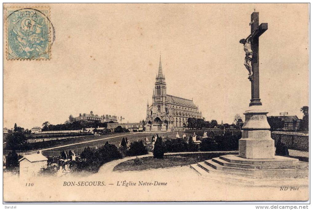 BON-SECOURS - L´Eglise Notre-Dame - Bonsecours