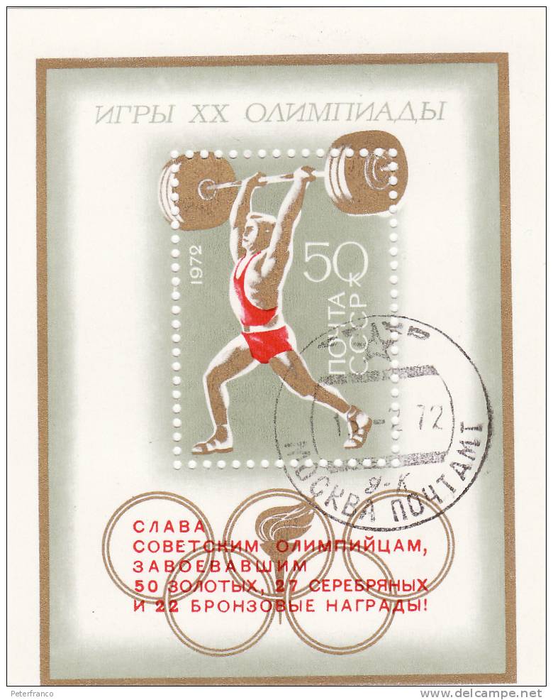 1972 Russia - Olimpiadi Di Monaco - Weightlifting