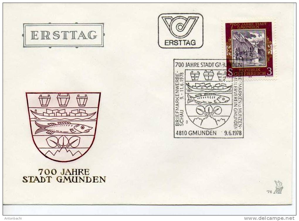 AUTRICHE / AUSTRIA - 1978 - ENVELOPPE / COVER AVEC YT 1405 / SCOTT 1082 - Lettres & Documents