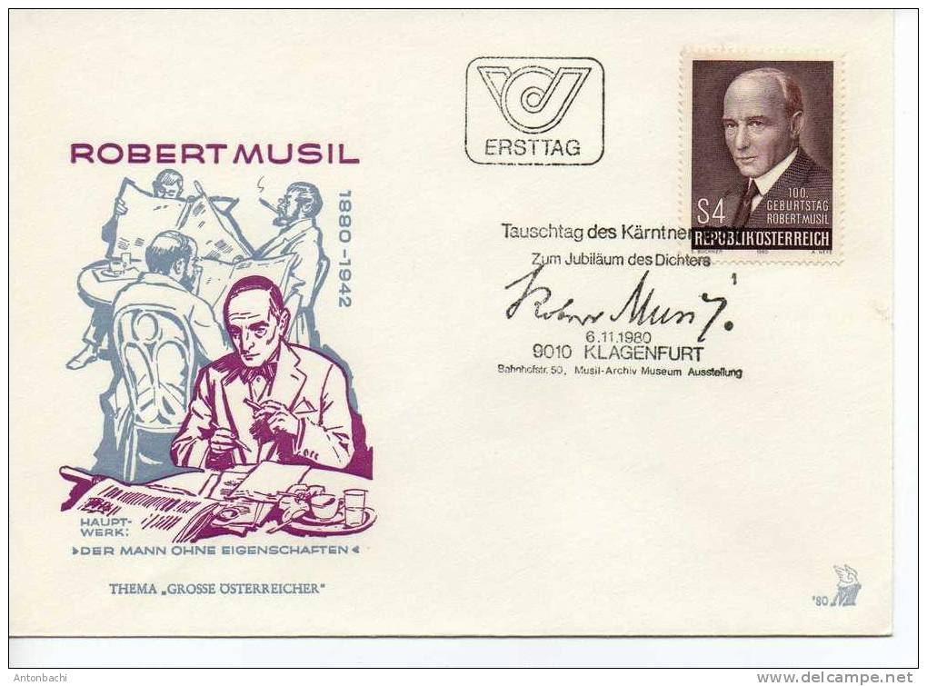 AUTRICHE / AUSTRIA - 1980- ENVELOPPE / COVER AVEC YT 1490 / SCOTT 1170 - Lettres & Documents