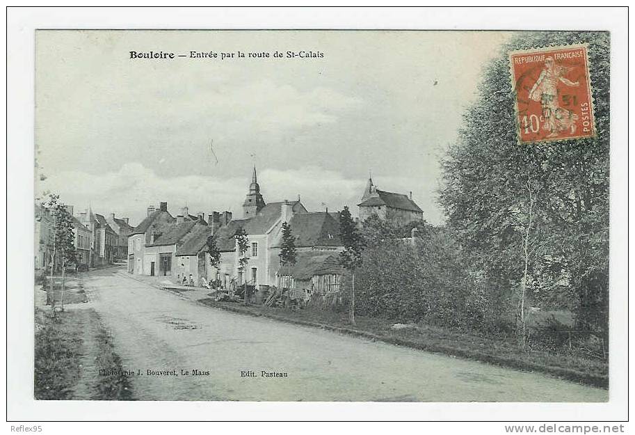 BOULOIRE - ENtrée Par La Route De Saint Calais - Bouloire