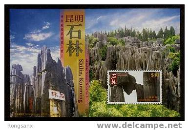 2007 HONG KONG Mainland Scenery #6 STONE FOREST MS - UNESCO