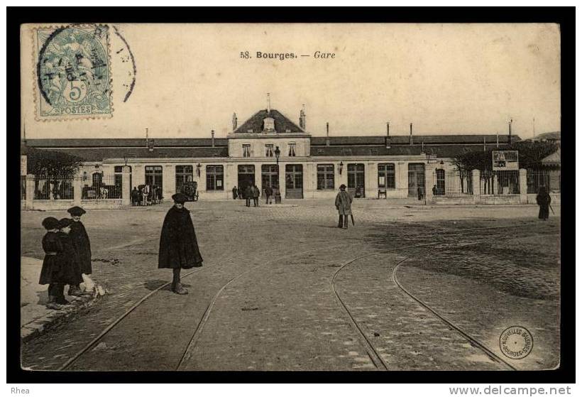 18 Bourges Gare D18D K18033K C18033C RH079971 - Bourges