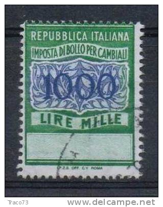 1990 - IMPOSTA DI BOLLO PER CAMBIALI - LIRE 1.000 - SENZA CODICE ALFANUMERICO - Steuermarken