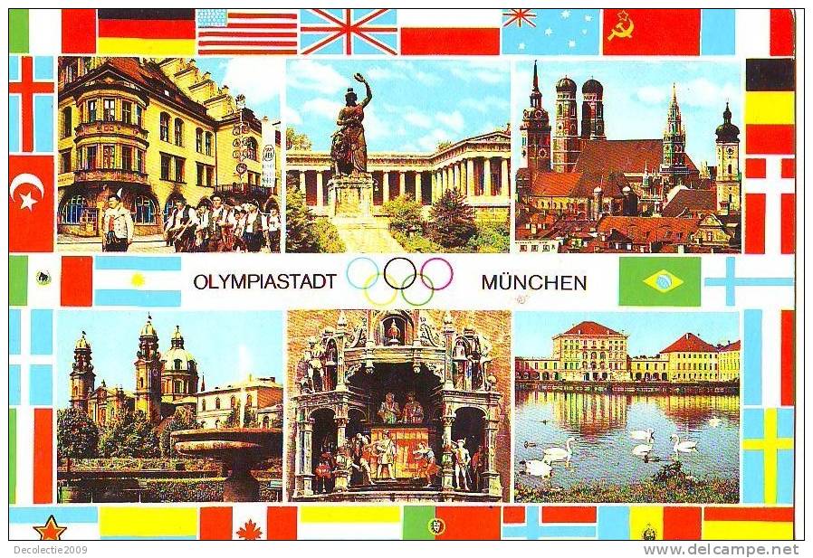 ZS807 Sports Athletisme  Olympiastadt Munchen 1972 Olympic Games - Leichtathletik