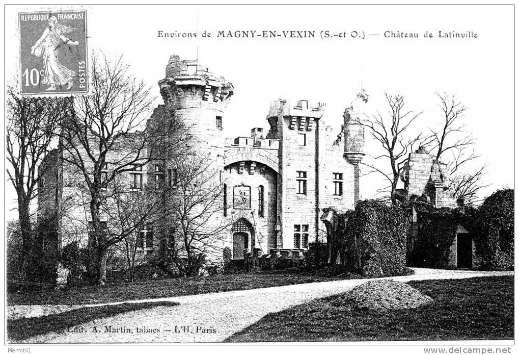 MAGNY EN VEXIN - Château De Latinville - Magny En Vexin