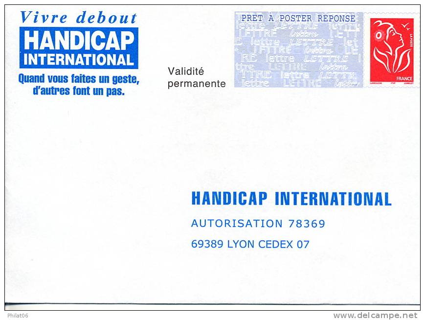 Handicap International N° Verso 0506304  (33) - PAP: Antwort/Lamouche