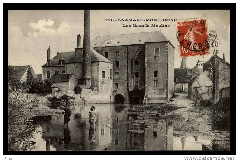 18 Saint-Amand-Montrond Moulin A Eau D18D K18197K C18197C RH080444 - Saint-Amand-Montrond