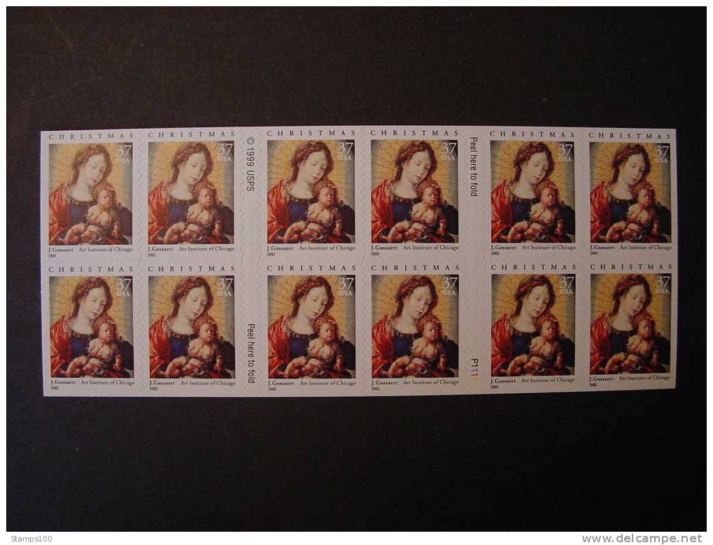 USA 2003 MNH ** MADONNA AND CHILD BY JAN GROSSAERT   YAER DATE  2003   (010902) - 3. 1981-...