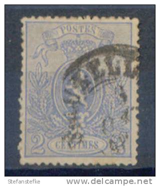 Belgie -  Belgique Ocb Nr :  24 A   (zie  Scan) T 15 - 1866-1867 Petit Lion