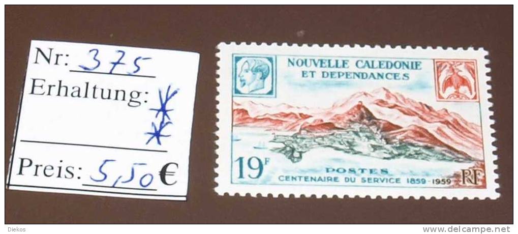 Caledonie Michel Nr: 375  ** MNH Postfrisch  #4894 - Neufs