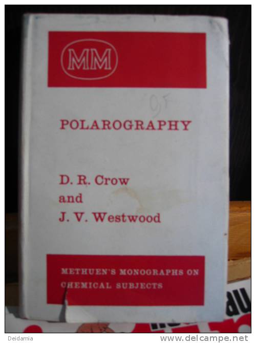 *Polarography, Methuen's Monographs Chemical, Anglais. - Scheikunde