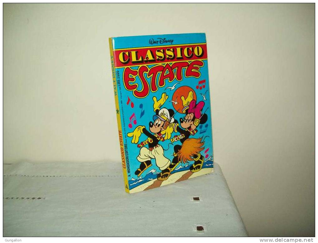 Classico Estate "Suppl. A Topolino 1699 Del 19 Giugno1988 - Disney