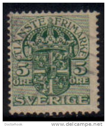 SWEDEN   Scott #  O 45  F-VF USED - Dienstzegels