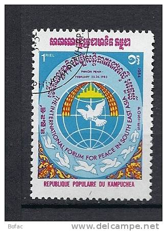 439 OBL  KAMPUCHEA  Y  &  T  Forum Pour La Paix En Asie - Kampuchea