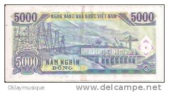 5000 Dong - Viêt-Nam