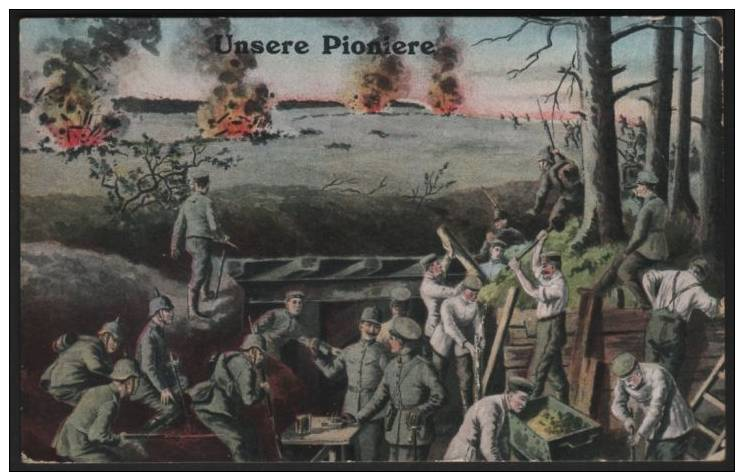 4927 #     Unsere Pioniere 1916 - Guerra 1914-18