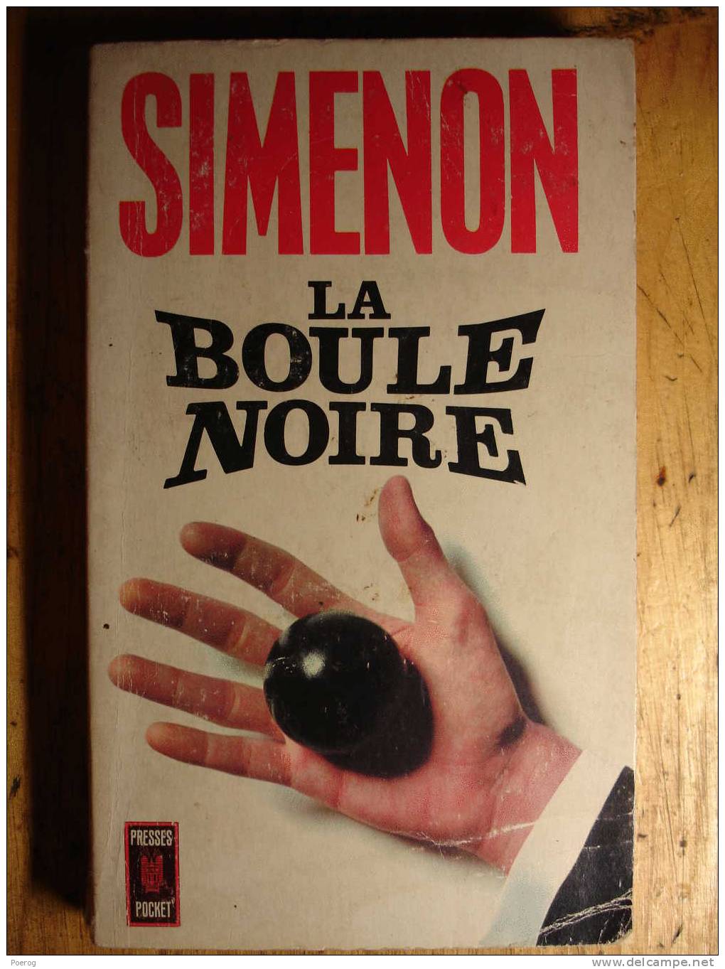 SIMENON - LA BOULE NOIRE - PRESSES POCKET - FORMAT POCHE - Simenon