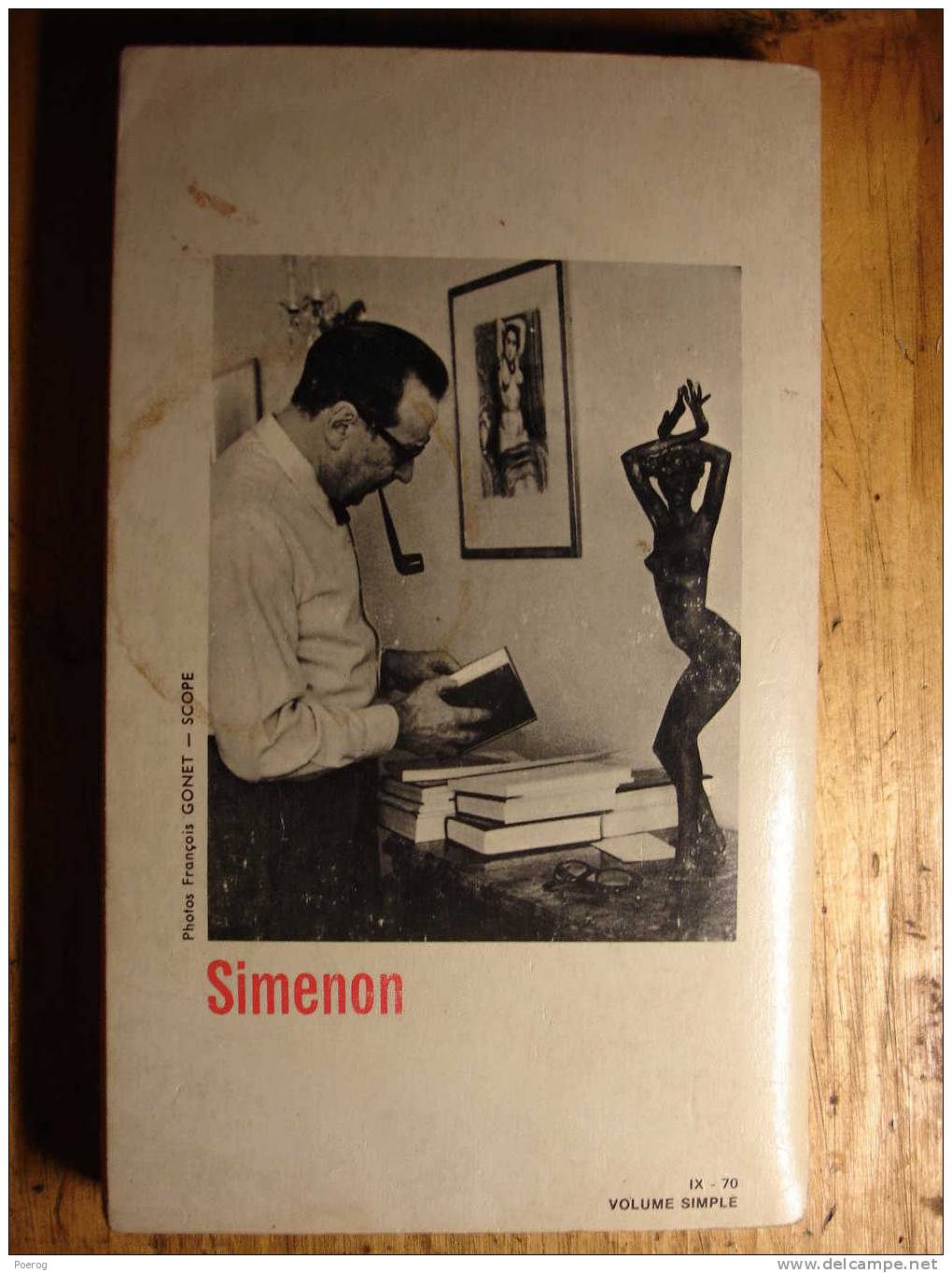 SIMENON - LA BOULE NOIRE - PRESSES POCKET - FORMAT POCHE - Simenon