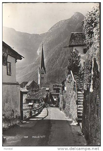 Austria - 4830 Hallstatt - Straße - Kirche - Church - Hallstatt