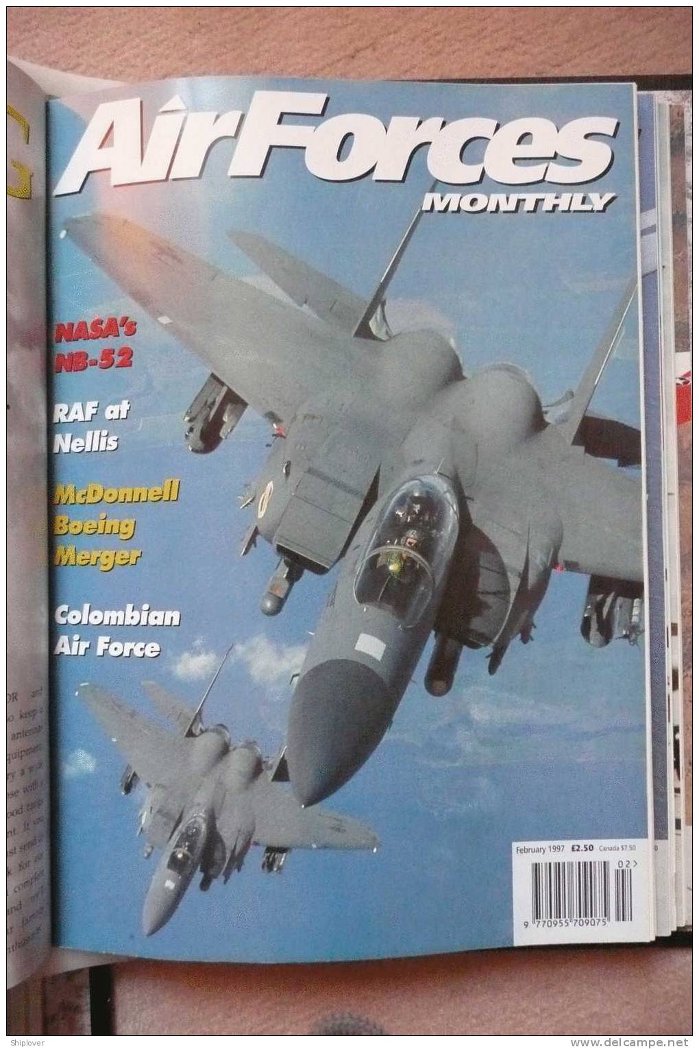 Revue/magazine Aviation/avions AIR FORCE MONTHLY (AFM) FEBRUARY 1997 - Militair / Oorlog