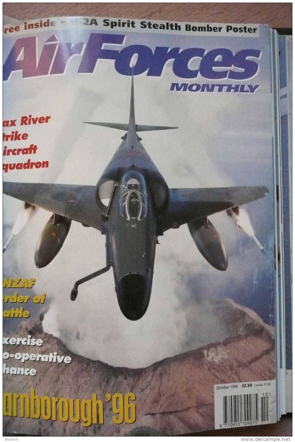 Revue/magazine Aviation/avions AIR FORCE MONTHLY (AFM) OCTOBER 1996 - Krieg/Militär